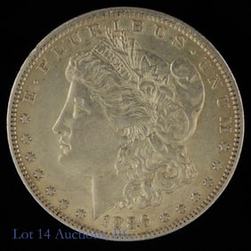 1886-O USA Silver Morgan Dollar (*AU)