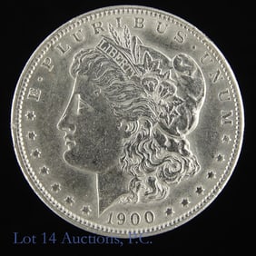 1900 (P) USA 90%-Silver Morgan Dollar