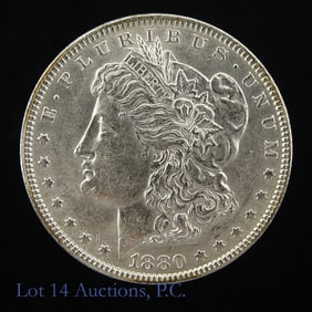1880 (P) USA Silver Morgan Dollar (BU)
