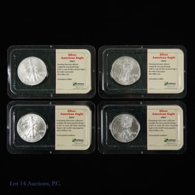 2001 American Silver Eagle $1 Bullion Coins, 4