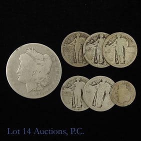 USA Various 90%-Silver Coins (ASW = 1.8 Ozt.)