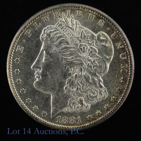 1881-S USA Silver Morgan Dollar