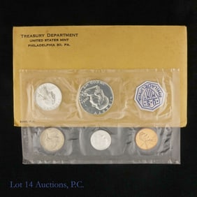1963 (P) USA 5-Coin Silver Proof Set in OGP