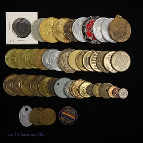 Various Tokens & Medals (40+)
