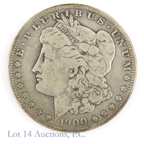 1900-O USA 90%-Silver Morgan Dollar