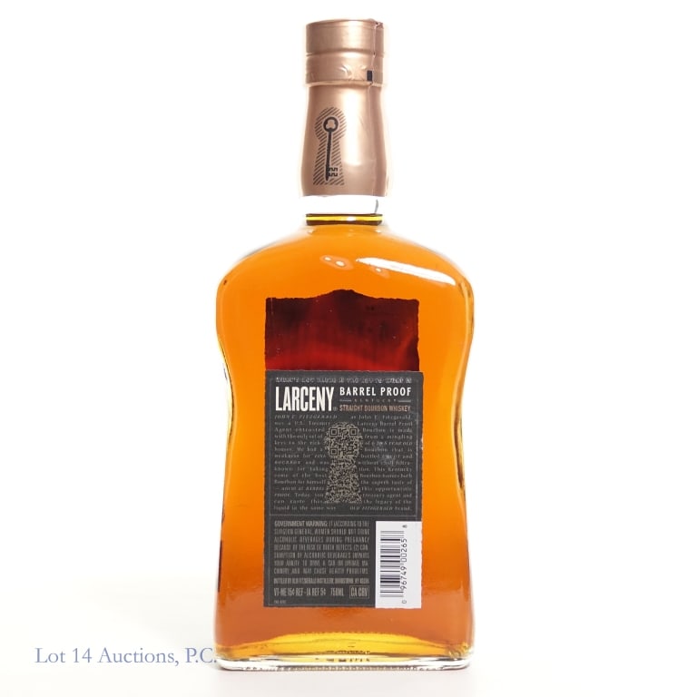 Larceny Barrel Proof Wheated Bourbon - 2