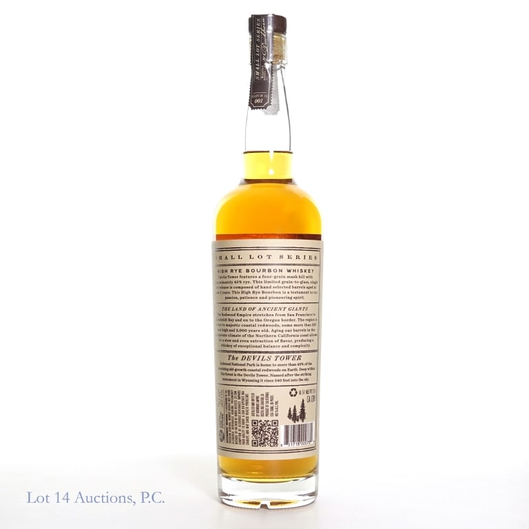 Redwood Empire Devils Tower High Rye Bourbon - 2