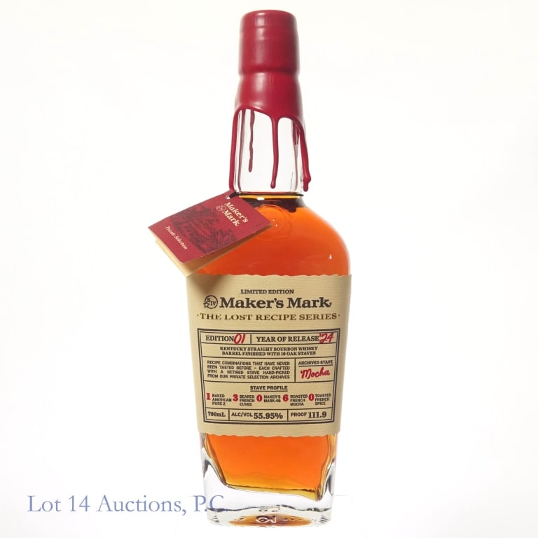Maker's Mark Lost Recipe Ed. 01 Bourbon 2024 (1 of 2)