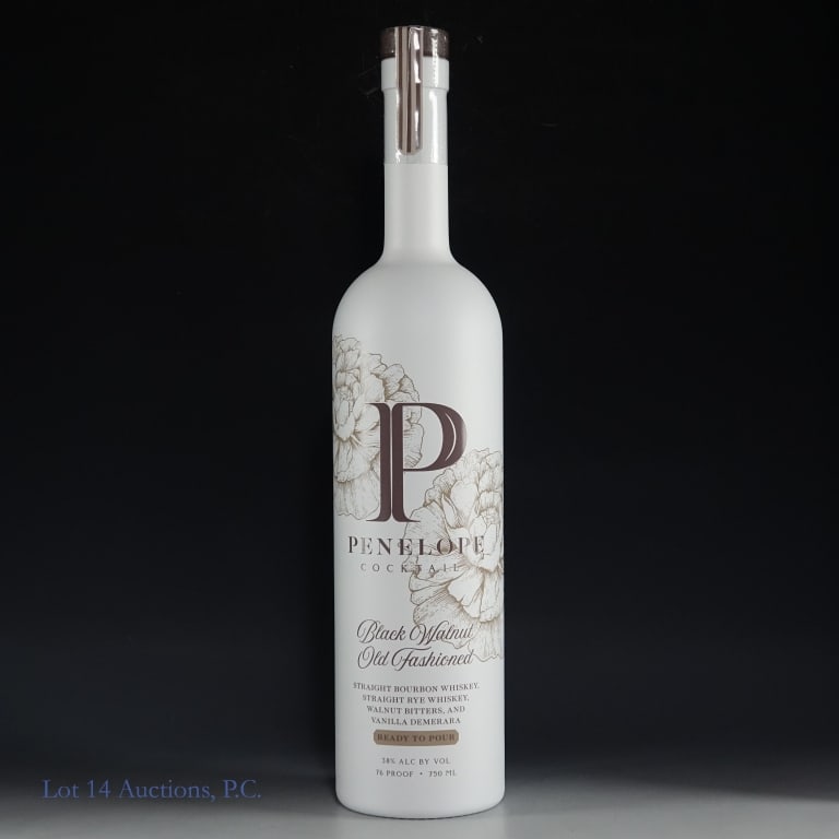Penelope Black Walnut Old Fashioned Cocktail: Penelope Black Walnut Old Fashioned Cocktail. 76 Proof, 750ml each.