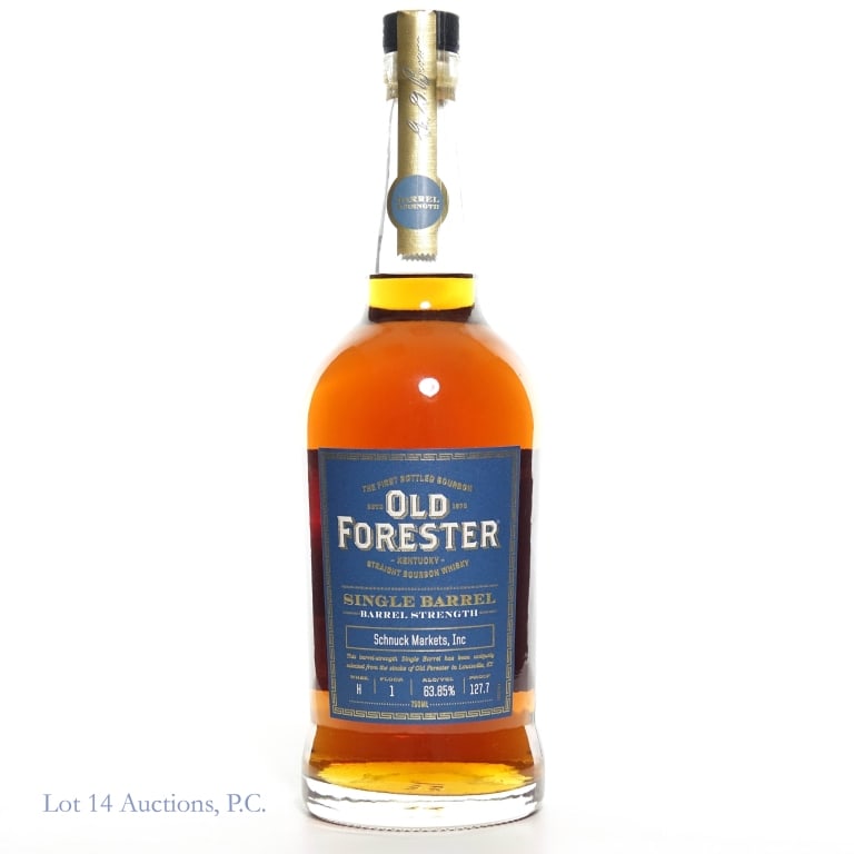 Old Forester Barrel Strength Sgl Brl Bourbon, PICK (1 of 4)