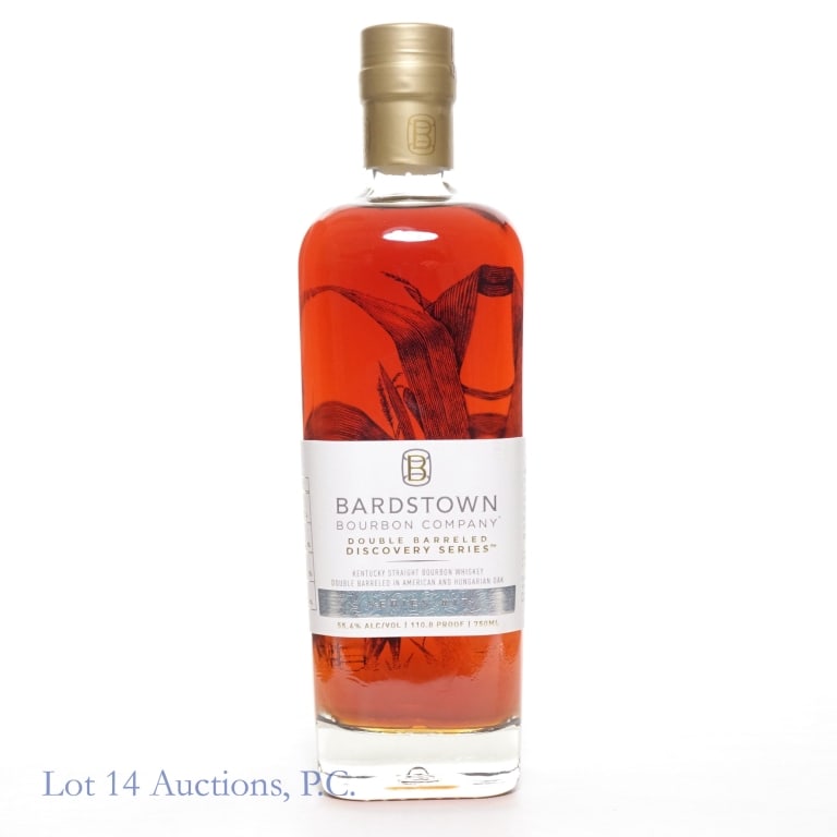 Bardstown Bourbon DB Discovery Series #13: Bardstown Bourbon Co. Double Barreled Discovery Series #13 blended whiskey. 110.8 proof, 750 ml.