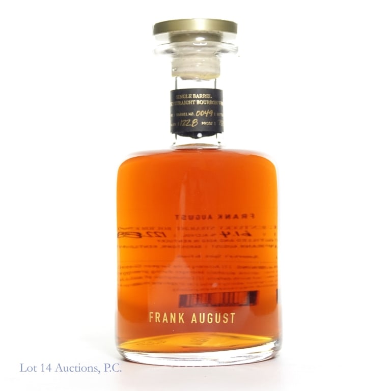 Frank August Cask Strength Single Barrel Bourbon (1 of 5)