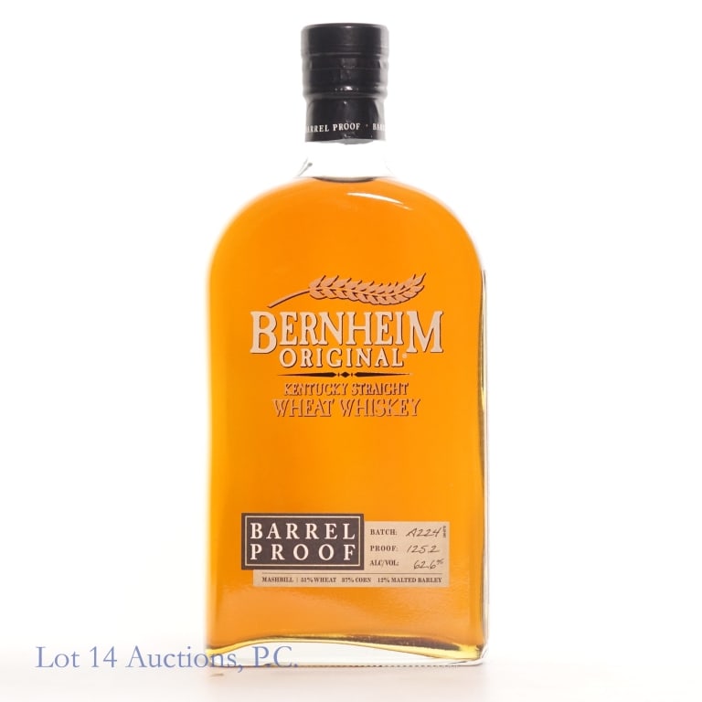Bernheim Original Wheat Whiskey - Barrel Proof (1 of 4)