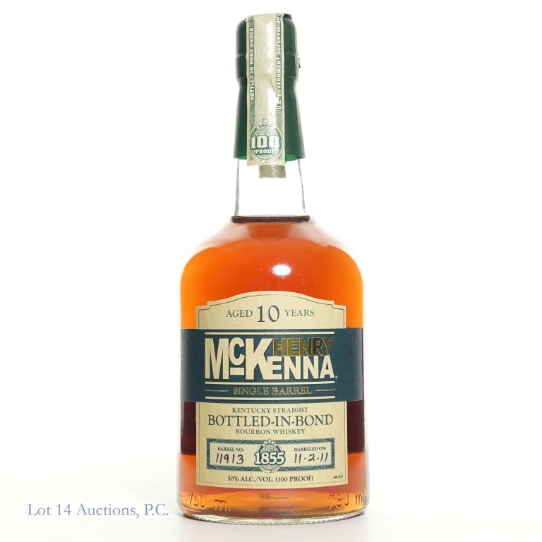 Henry McKenna 10 Yr BIB Single Barrel Bourbon (1 of 4)