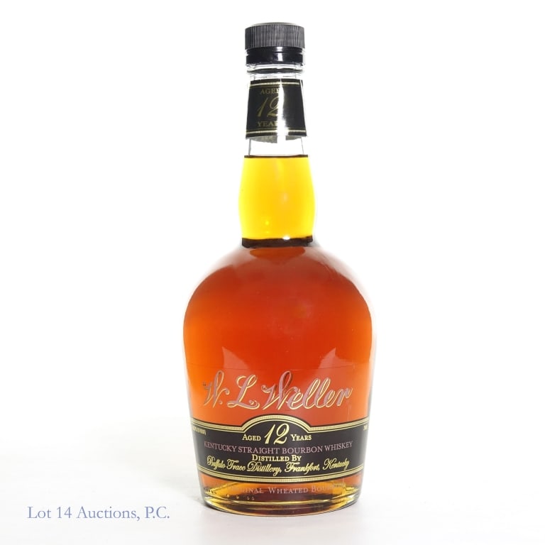 W.L. Weller 12 Year Bourbon: W.L. Weller 12 Year Bourbon, 90 Proof, 750 ml. Etch: 3510193201465.