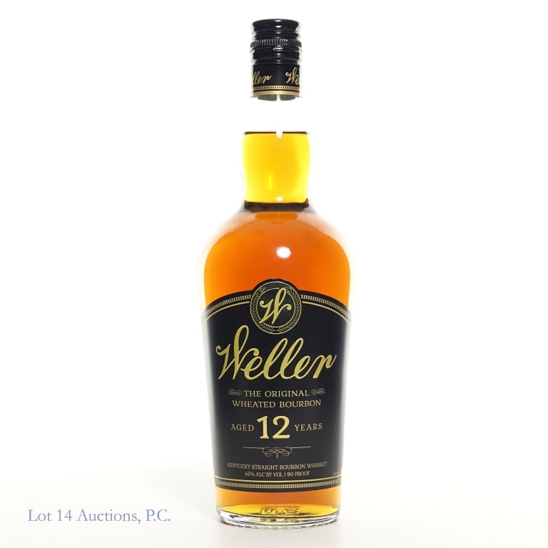 Weller 12 Year Wheated Straight Bourbon, 2023: Weller 12 year Original Wheated Kentucky Straight Bourbon Whiskey. 2023. 90 proof, 750ml.