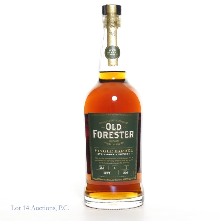 Old Forester Single Barrel Rye Barrel Strength (1 of 4)