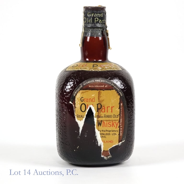 Mid Century Grand Old Parr Scotch Whisky (1 of 6)