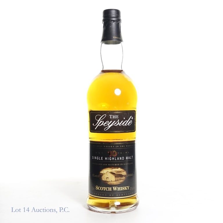 The Speyside 10 Year Single Highland Malt Scotch (1 of 3)