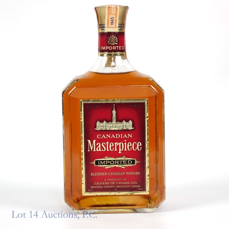 1965 Canadian Masterpiece Blended Whisky (1 of 5)