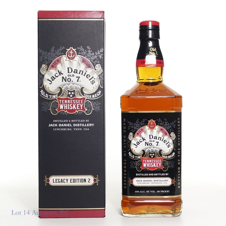 Jack Daniel's Legacy Edition 2 Tennessee Whiskey (1 of 4)
