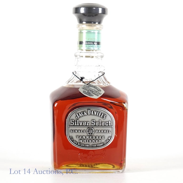 Jack Daniel's Silver Select Signed Whiskey (2000) (1 of 6)