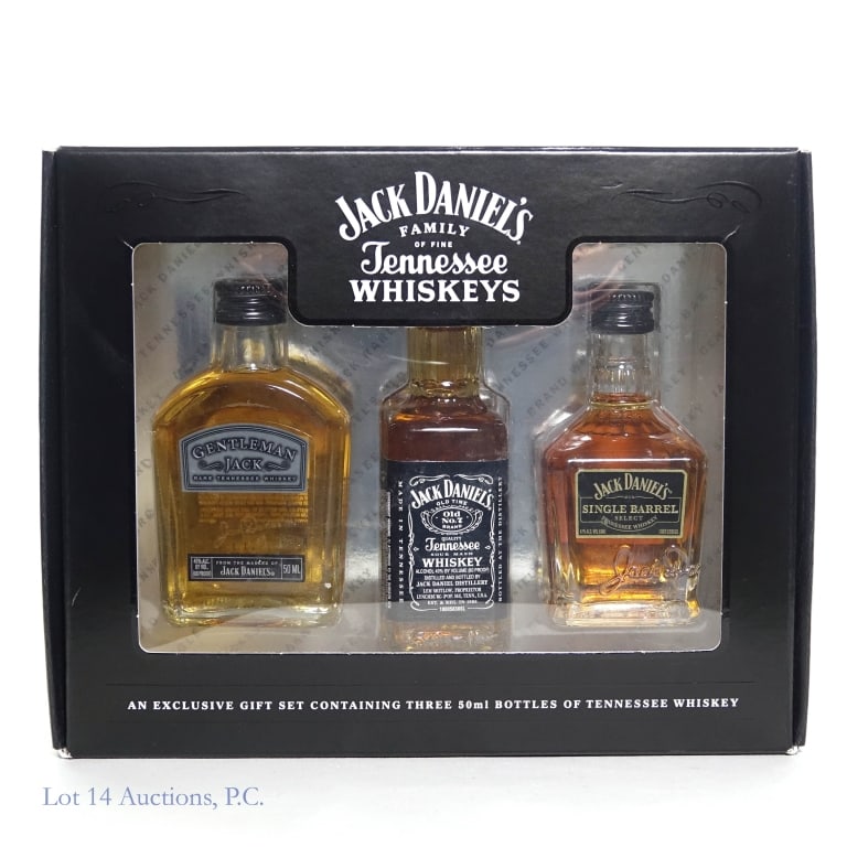 Jack Daniel's Family of Fine Whiskeys Set (3) (1 of 4)