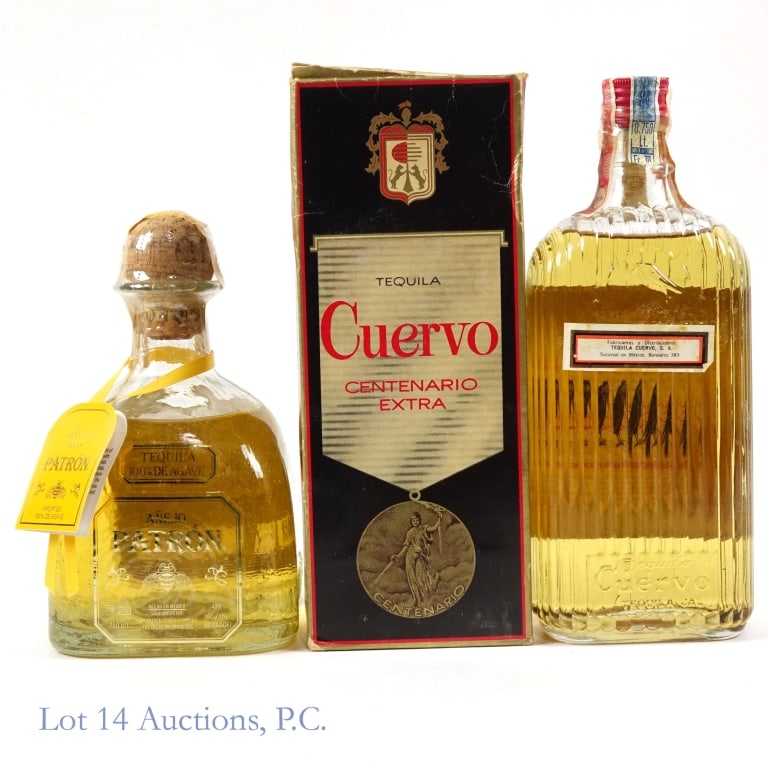 Cuervo Centenario Extra, Patron Anejo Tequilas (1 of 7)