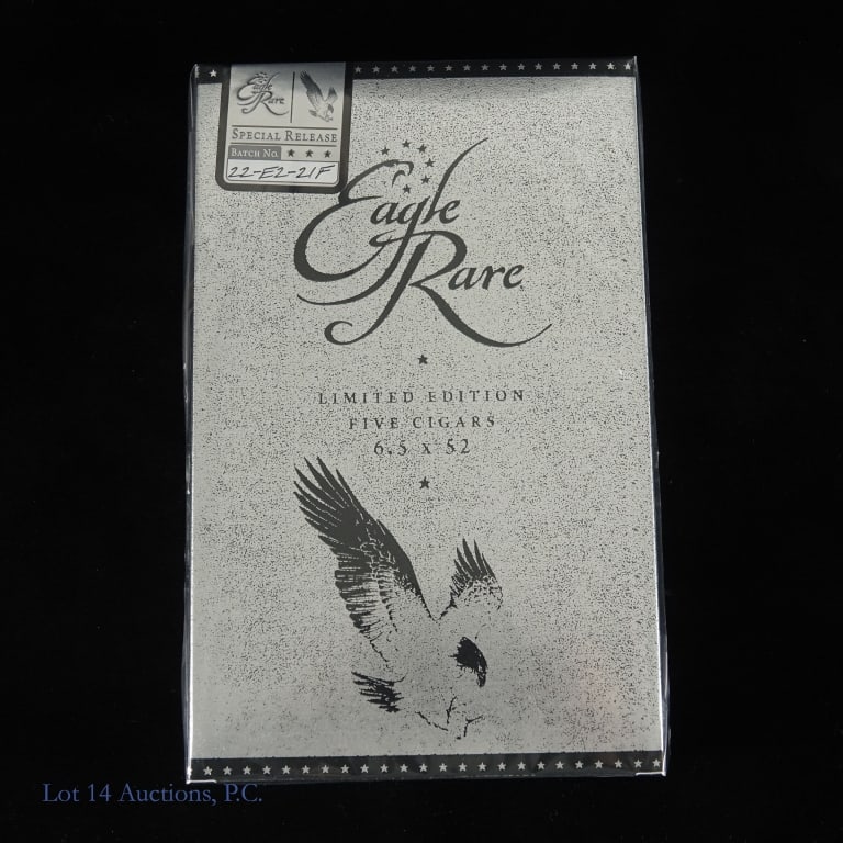 Eagle Rare Special Release Cigar (5 Pack): 5 count box of Eagle Rare Special Release Cigar 6.5" x 52 ring.
