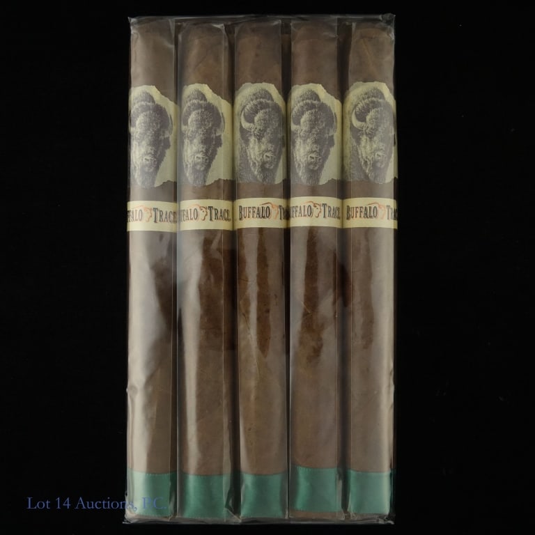 Buffalo Trace Churchill Cigars (5 Pack): 5 pack of Buffalo Trace Churchill Cigars, 7" x 49 ring.