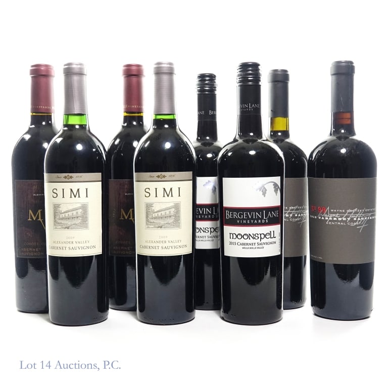 California & Washington Cabernet Sauvignon Lot (8) (1 of 5)