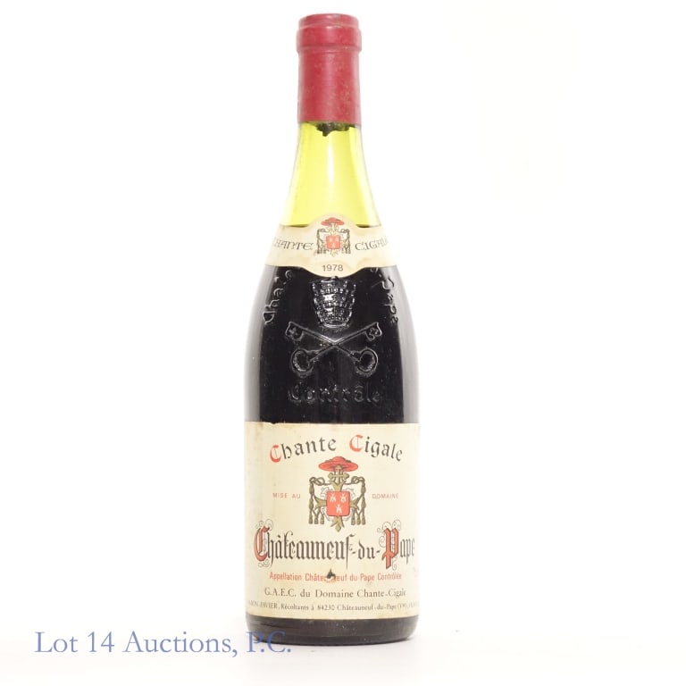 1978 Chante Cigale Chateauneuf Du Pape (1 of 3)