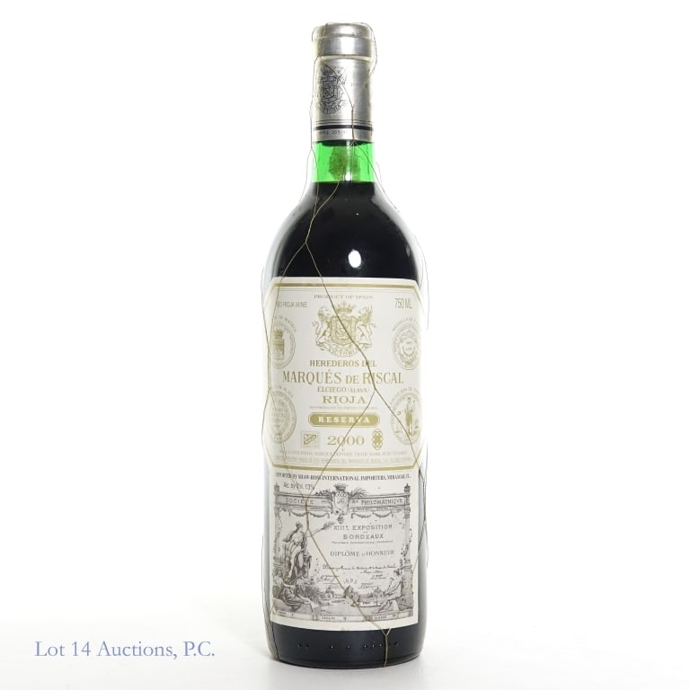2000 Marques De Riscal Rioja Reserva (1 of 4)