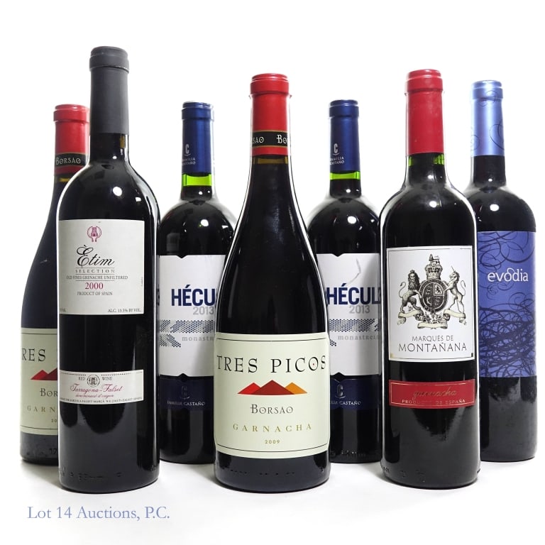 Spanish Garnacha & Monastrell Variety Lot (7) (1 of 5)