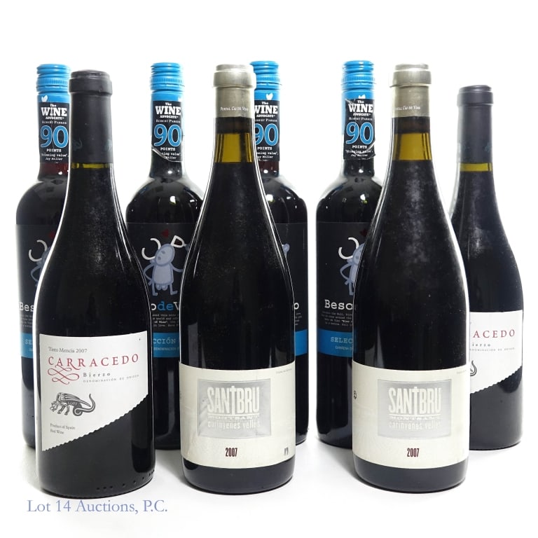 Spanish Red Wine Variety Lot (8) (1 of 5)