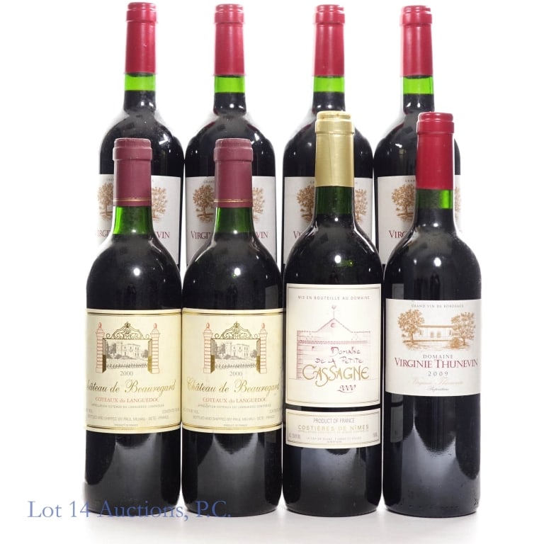 French Red Wines Variety Lot (8) (1 of 7)