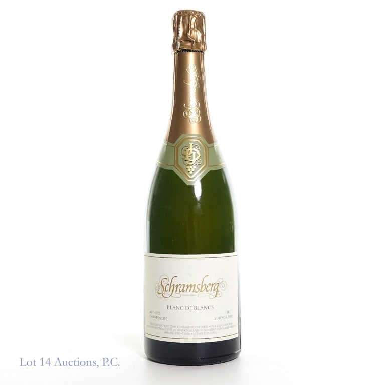 2000 Schramsberg Blanc De Blancs: 2000 Schramsberg Blanc de Blancs. 12.8% ABV. 750ml.