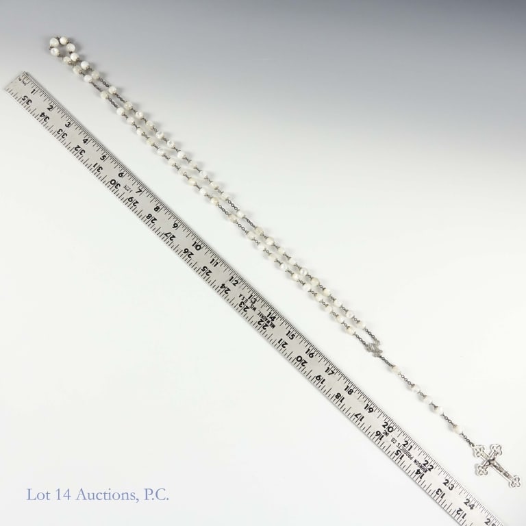 800 Silver Rosary - 10