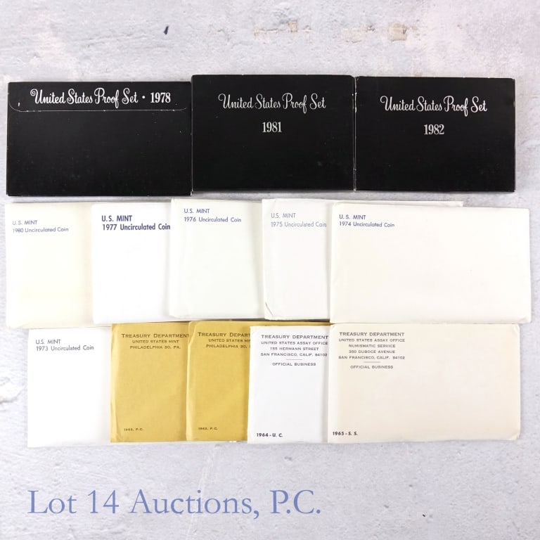 1963 - 1984 USA Proof & Mint Sets in OGP (13) (1 of 7)