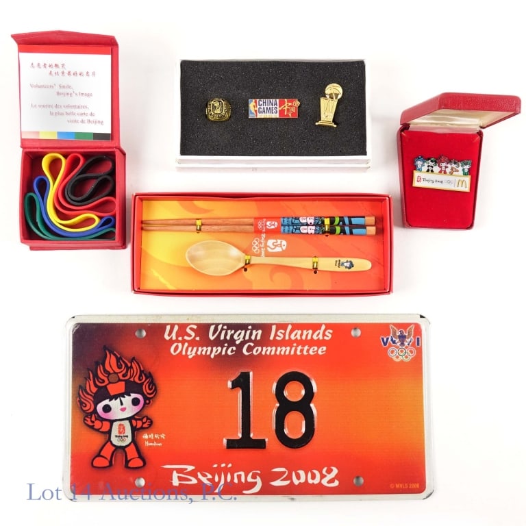 2008 Beijing Olympics & 2004 NBA Collectibles (1 of 6)