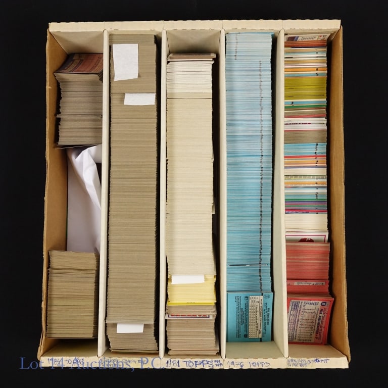 2 Jumbo Boxes Filled With Baseball Cards - 2