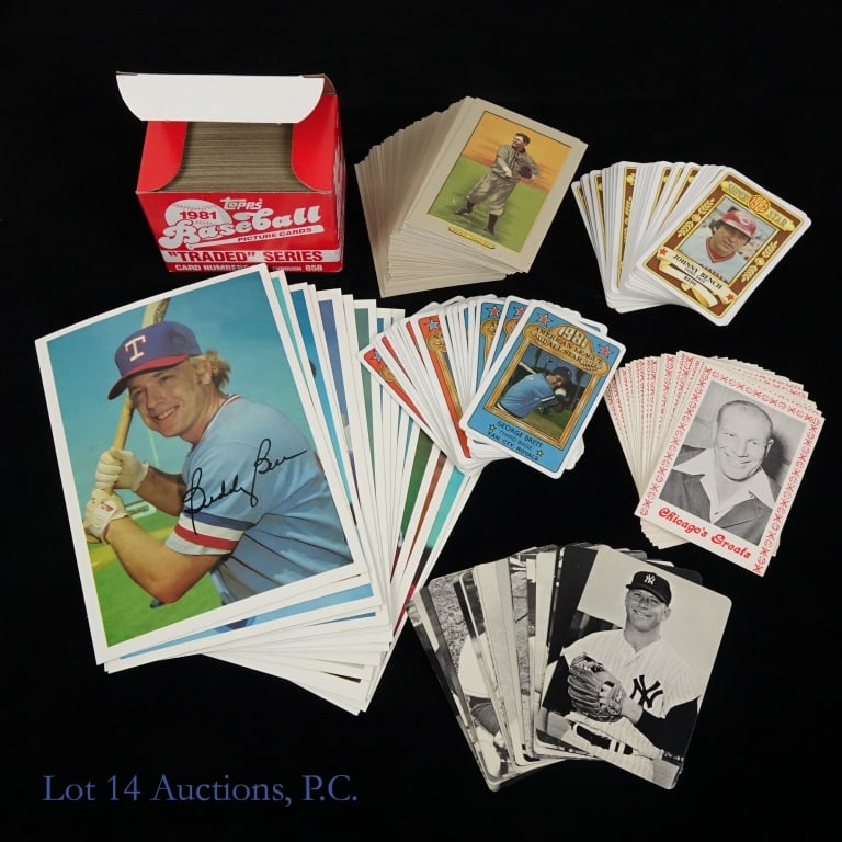 1981 1982 Oddball Baseball Cards - 2