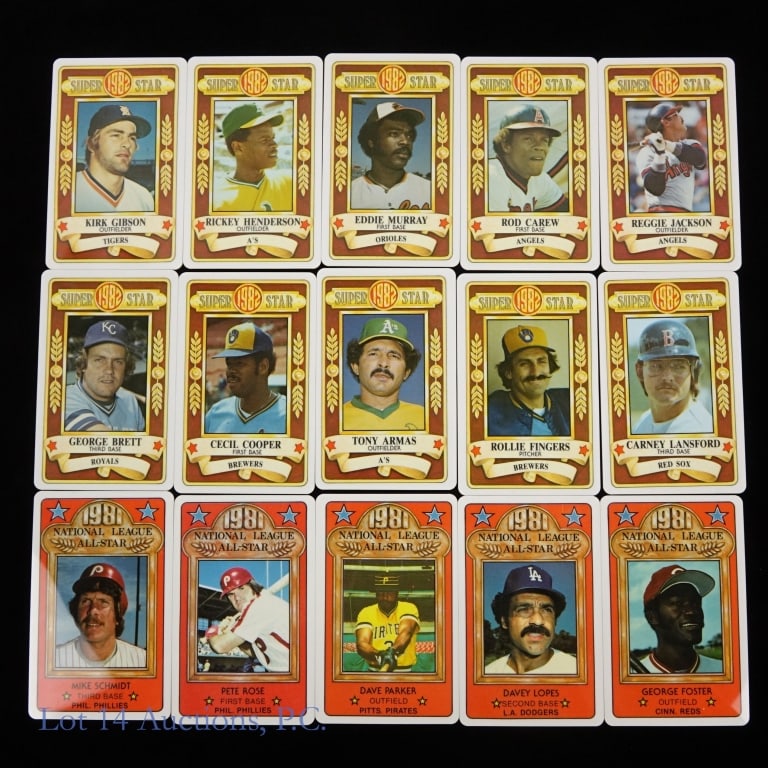 1981 1982 Oddball Baseball Cards - 7