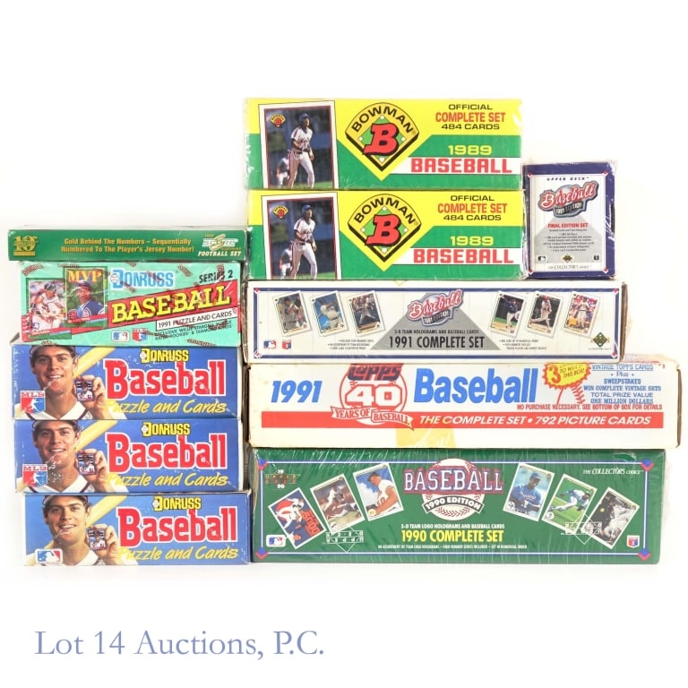 Sealed Baseball Card Sets & Wax Boxes (1 of 6)