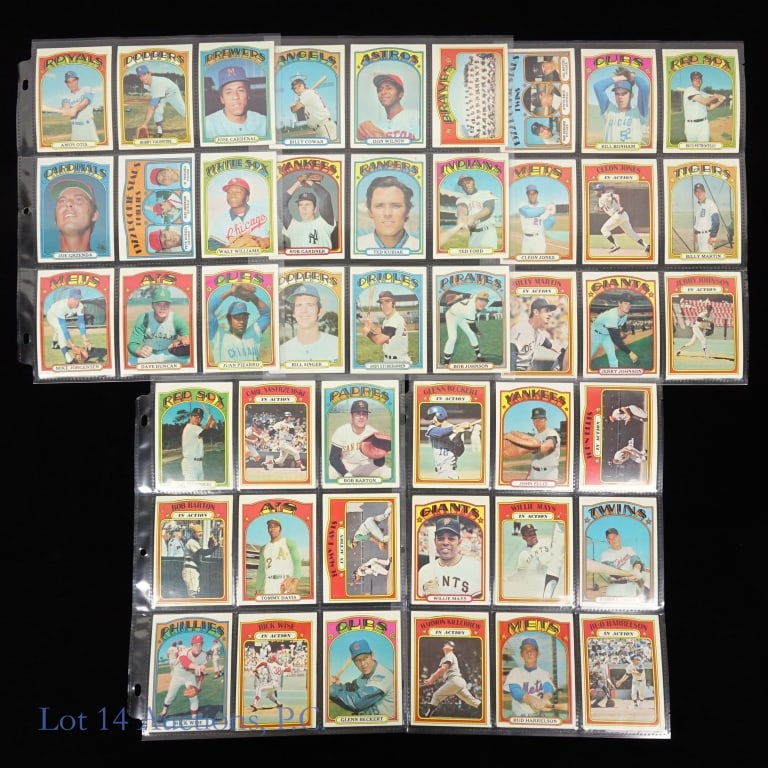 1972 Topps Baseball Card Complete Set - 4