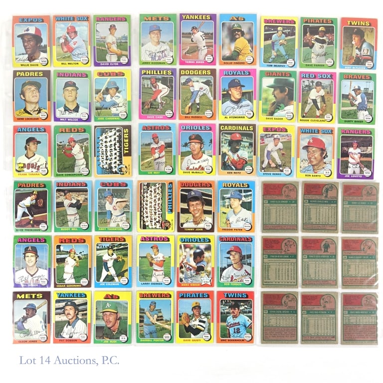 1975 Topps Baseball Complete Set - 2