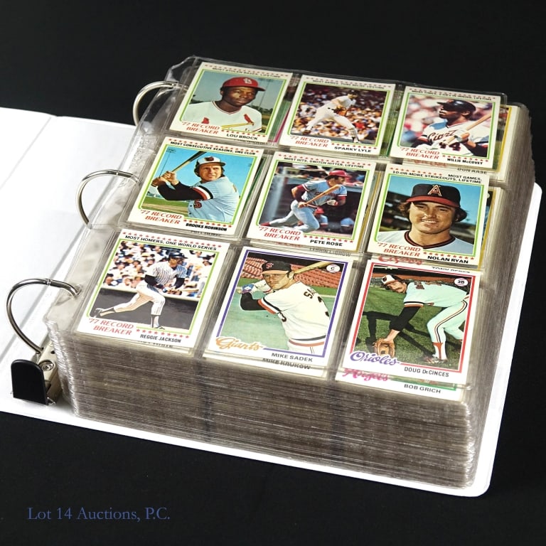 1978 Topps Baseball Card Set (1 of 4)