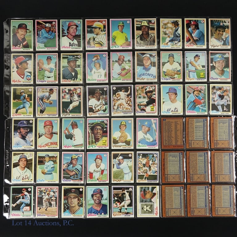 1978 Topps Baseball Card Set - 2