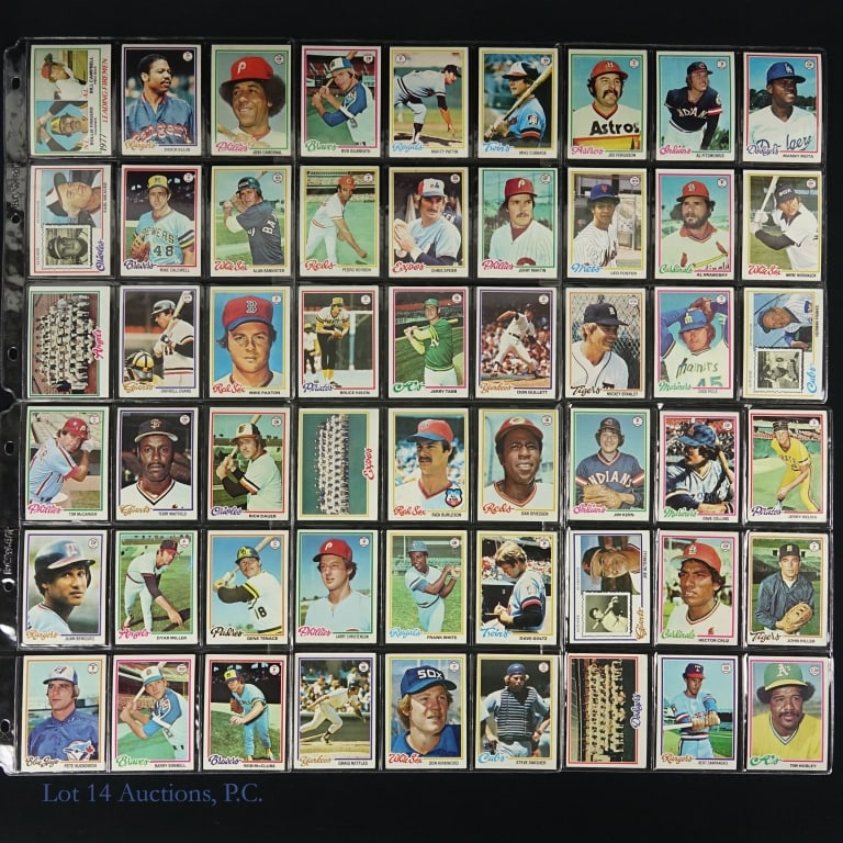 1978 Topps Baseball Card Set - 3