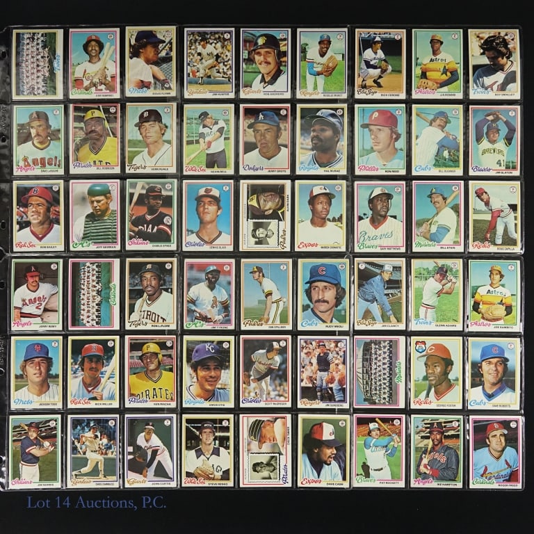 1978 Topps Baseball Card Set - 4